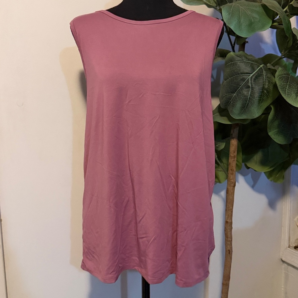 JoyLab Mauve Sleeveless Tank Top